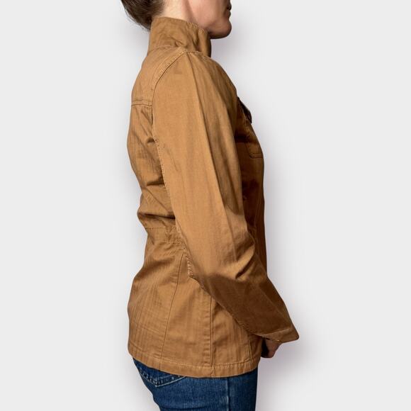 Y2K Talbots Tan Shacket Size S NWT - Picture 4 of 7